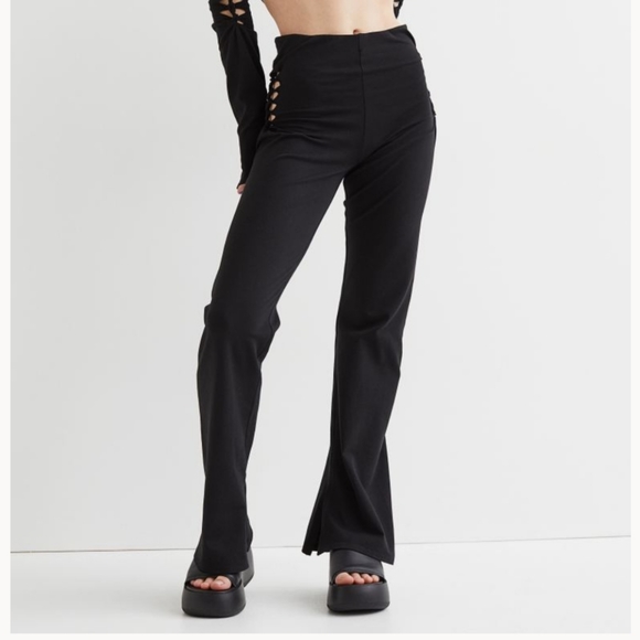 NWT Cut Out Pants with Flare - Picture 2 of 7